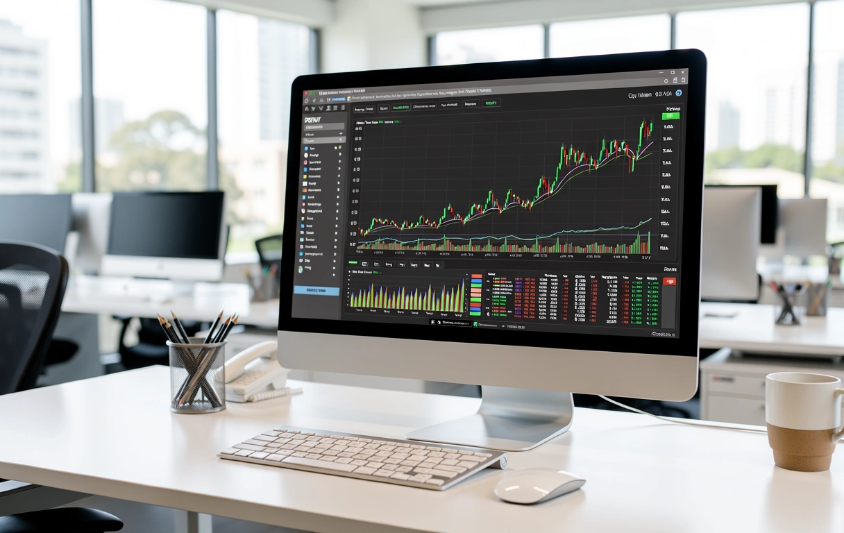 Professional market analysis environment
